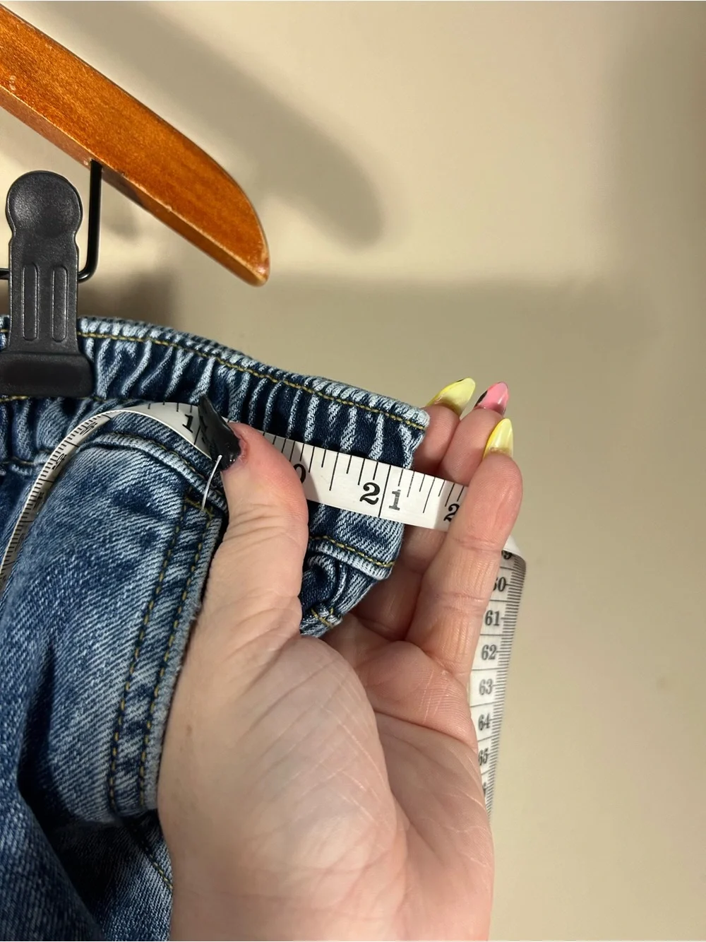 aerie Women’s Daydream Denim Medium Wash Long Shorts Size XXL